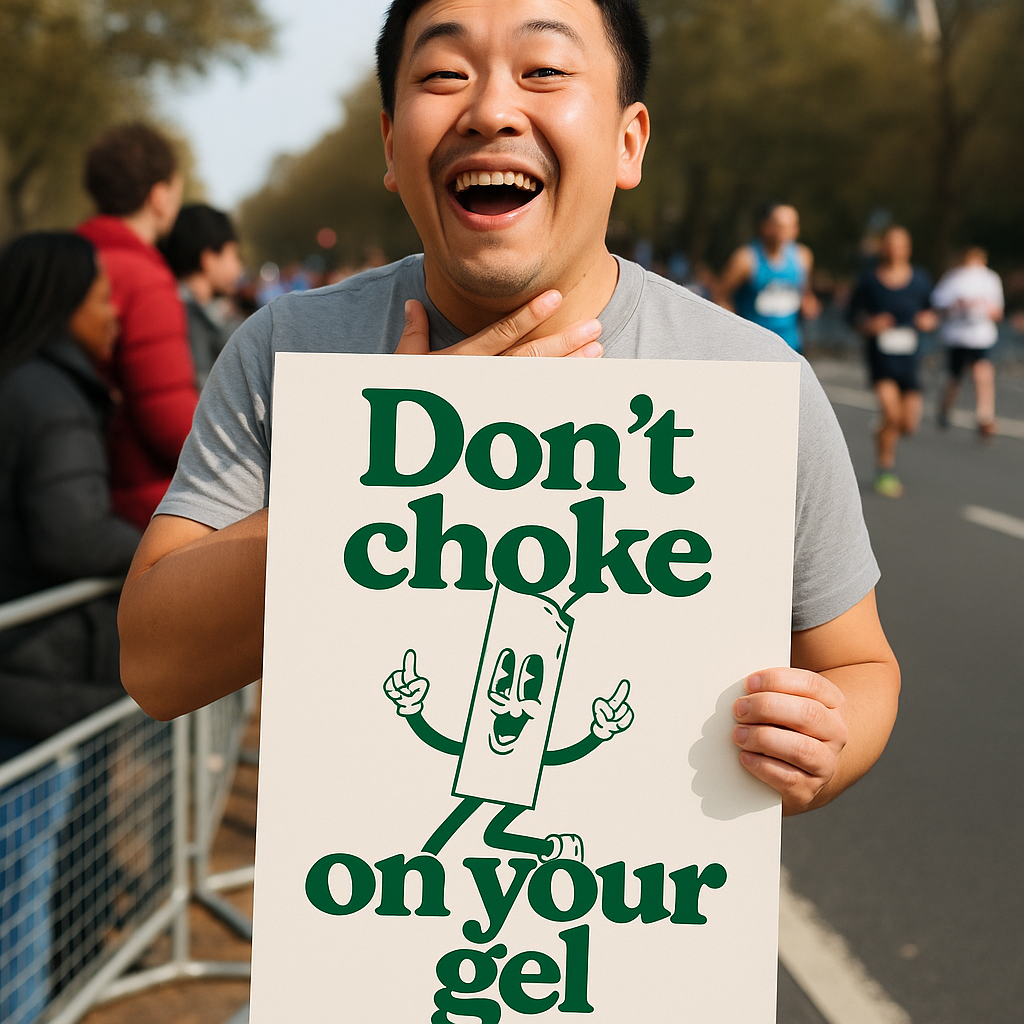 Don't Choke On Your Gel